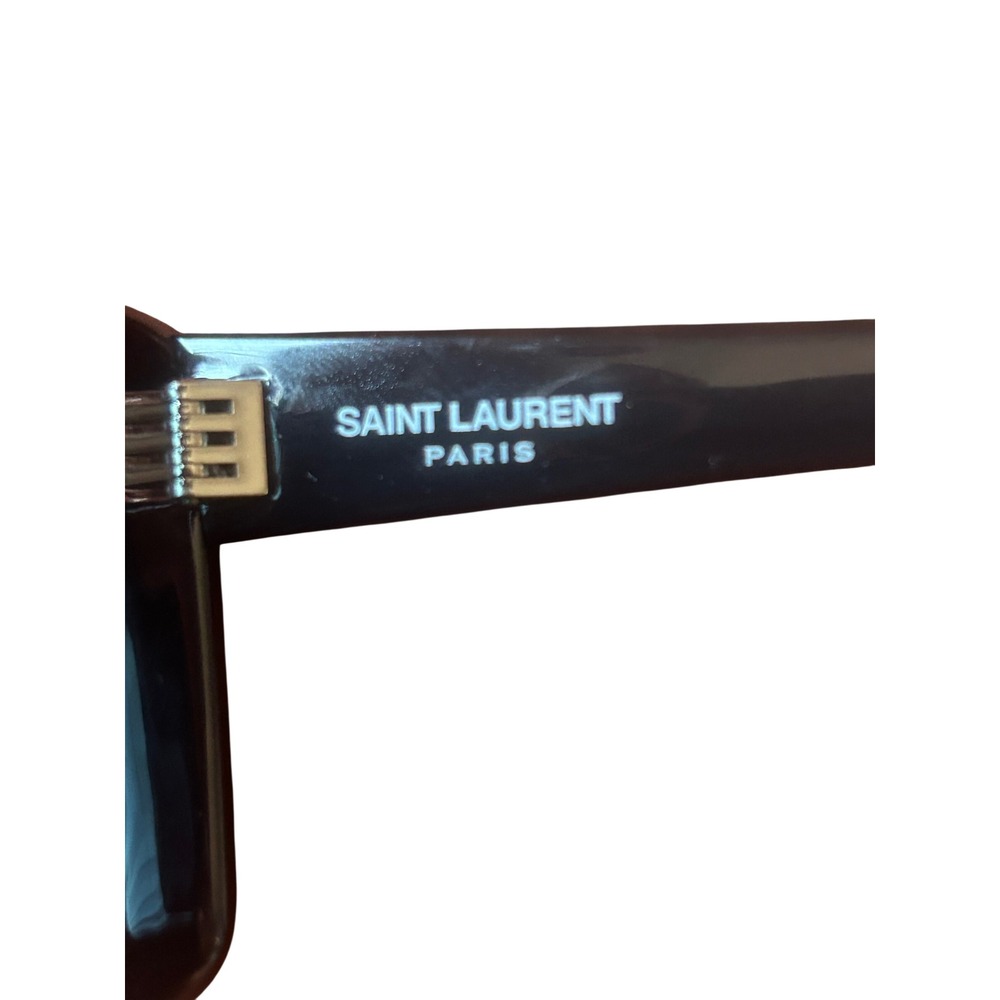 Saint Laurent Sunglasses Women OS Black Excellent Square SL 756 001 - Picture 6 of 9